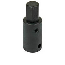 Vaso de impacto con punta hexagonal Allen de 1/2", diseño de 2 piezas con portapuntas reemplazable